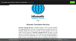 Desktop Screenshot of idiomatic.net