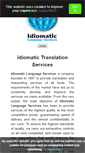 Mobile Screenshot of idiomatic.net